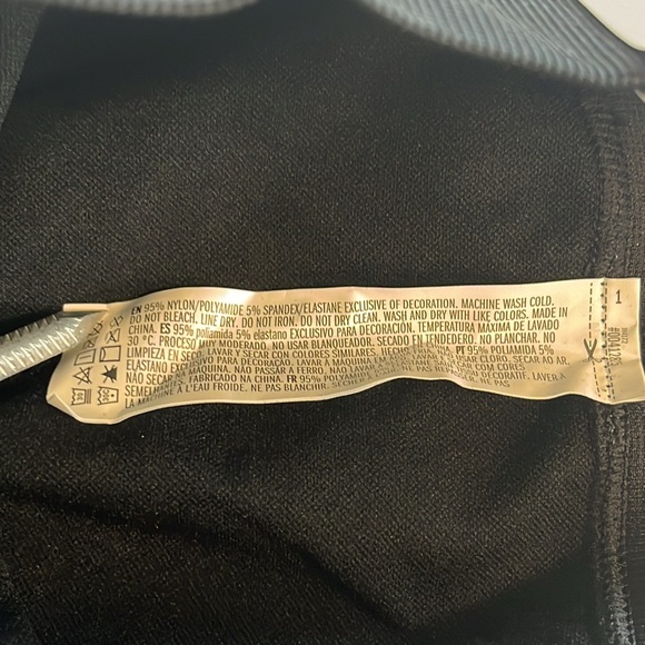 Black Ribbed Leggings - Picture 10 of 10